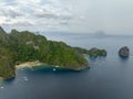 Beach in Miniloc Island, El Nido, Philippines. Royalty Free Stock Photo