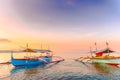 Beach of Morong, Bataan, Philippines in early morning Royalty Free Stock Photo