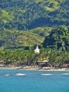 Beach and Mountain scenic views near Puerta Plata, Dominican Republic