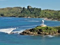 Beach and Mountain scenic views near Puerta Plata, Dominican Republic