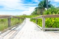 Beach in Naples city by the mexican gulf