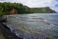 A beach near Calibishie. Dominica island.