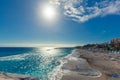 Beach near El Duque Castle Playa El Duque, Tenerife, Spain Royalty Free Stock Photo