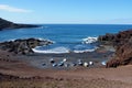 Beach near El Golfo Lanzarote Canary Islands Spain