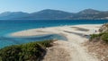 Beach near Marmari on the Island Evia Greece.