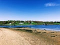 The beach near Pemaquid River