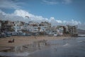 A beach next to Agadir, Morocco Royalty Free Stock Photo