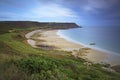 Beach of Nez de Jobourg Royalty Free Stock Photo