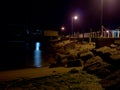 Beach at night Royalty Free Stock Photo