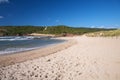 Beach with nobody at Menorca Royalty Free Stock Photo
