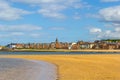 The beach in North Berwick, Scotland Royalty Free Stock Photo