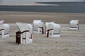 Beach on the North Sea in Borkum.