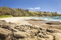 Beach at northshore oahu honululu hawaii Royalty Free Stock Photo