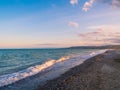 Beach on Nova Siri, Basilicata, southern Italy