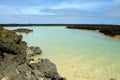 Beach Orzola on Lanzarote, Spain.