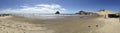 The beach in Pacific City, Oregon