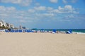 Beach panoramic view