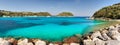 Blue Sea Lagoon Lakka Bay Panorama