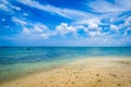 Beach paradise at tropical island of Okinawa