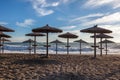 Beach parasol Royalty Free Stock Photo