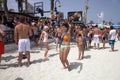 Beach party, Agia Napa, Cyprus Royalty Free Stock Photo