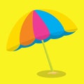 Beach Party Ambrella 16 Royalty Free Stock Photo