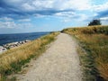 Beach Path in Helsingor Royalty Free Stock Photo