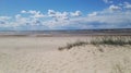 Beach on Peipsi lake Royalty Free Stock Photo