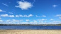 Pell Lake, Wisconsin, Bloomfield Township, Beach Days Royalty Free Stock Photo