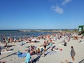 Beach with people