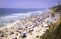 Beach with People, Encinitas California