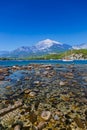 Beach at Phaselis in Antalya, Turkey