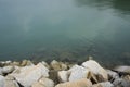 Beach pier landscape background travel sunny concept