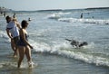 Beach play fun time in Tel Aviv, Beach