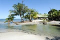 Beach of Playa Blanca near Livingston