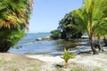 Beach of Playa Blanca near Livingston