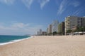 Beach at Playa de Aro Spain Royalty Free Stock Photo