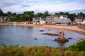 Beach of Ploumanach in Perros-Guirec, CÃÂ´tes d`Armor, Brittany France Royalty Free Stock Photo