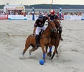 Beach Polo 02 Royalty Free Stock Photo