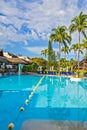 Tropical Hotel Royalty Free Stock Photo