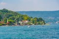 Beach at Portese situated at Lago di Garda in Italy