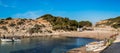 The beach of Portinatx, Ibiza Royalty Free Stock Photo