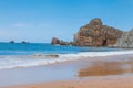 The beach of Portio in Liencres, Cantabria, Spain Royalty Free Stock Photo