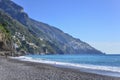 Beach in Positano, Amalfi coast, italy Royalty Free Stock Photo