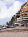 The Beach a Positano on the Amalfi Drive in Italy