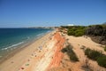 Beach at Praia da Falesia in Albufeira, Algarve, Portugal