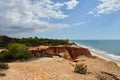 Beach at Praia da Falesia in Albufeira, Algarve, Portugal