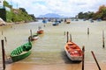 Beach Praia do Ribeiro, Vila Velha, Espiriro Santo, Brazil Royalty Free Stock Photo