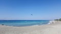 Beach Prasonisi in Rhodes Greece Royalty Free Stock Photo