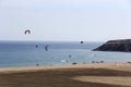 Beach Prasonisi in Rhodes Greece Royalty Free Stock Photo